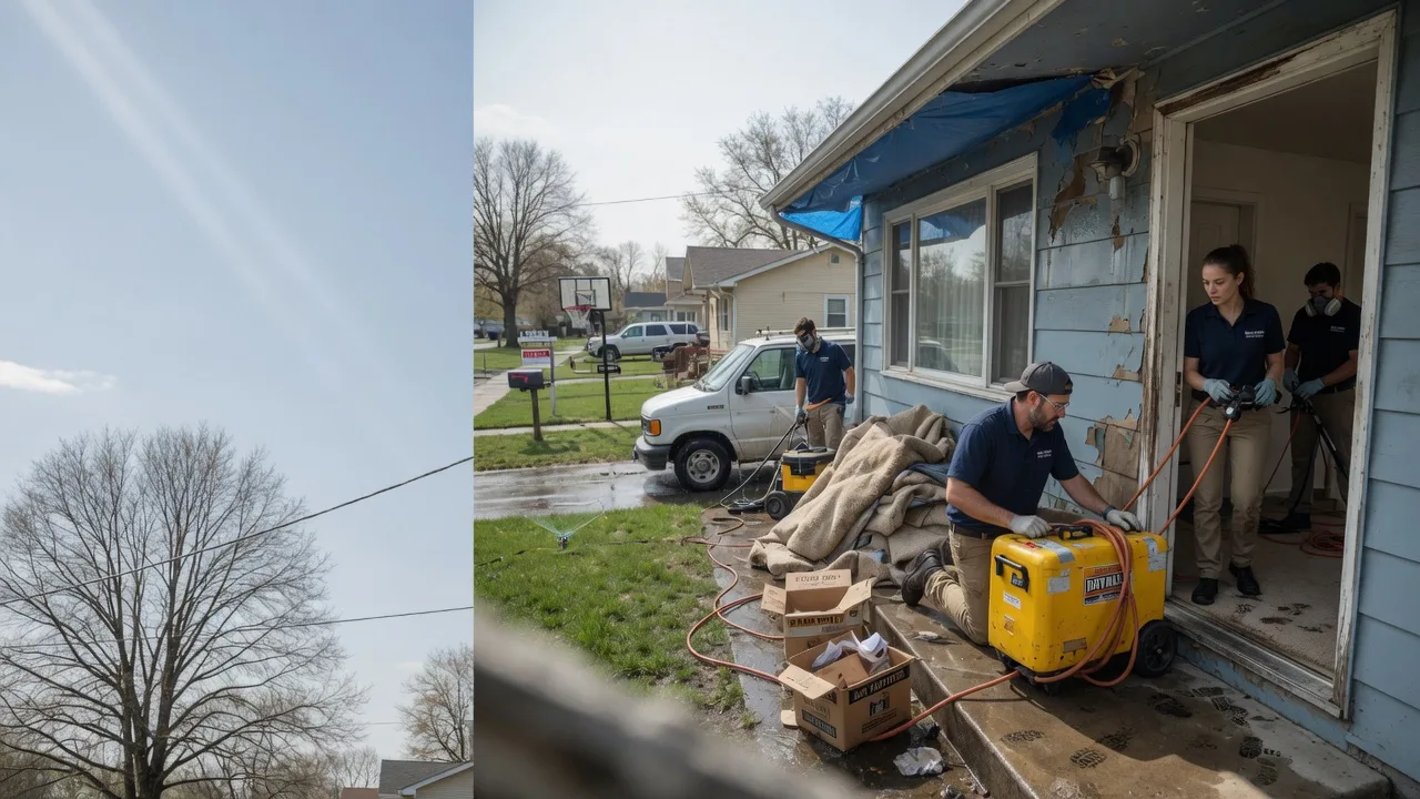 Basement Flood Cleanup in Hopkinsville, KY near me